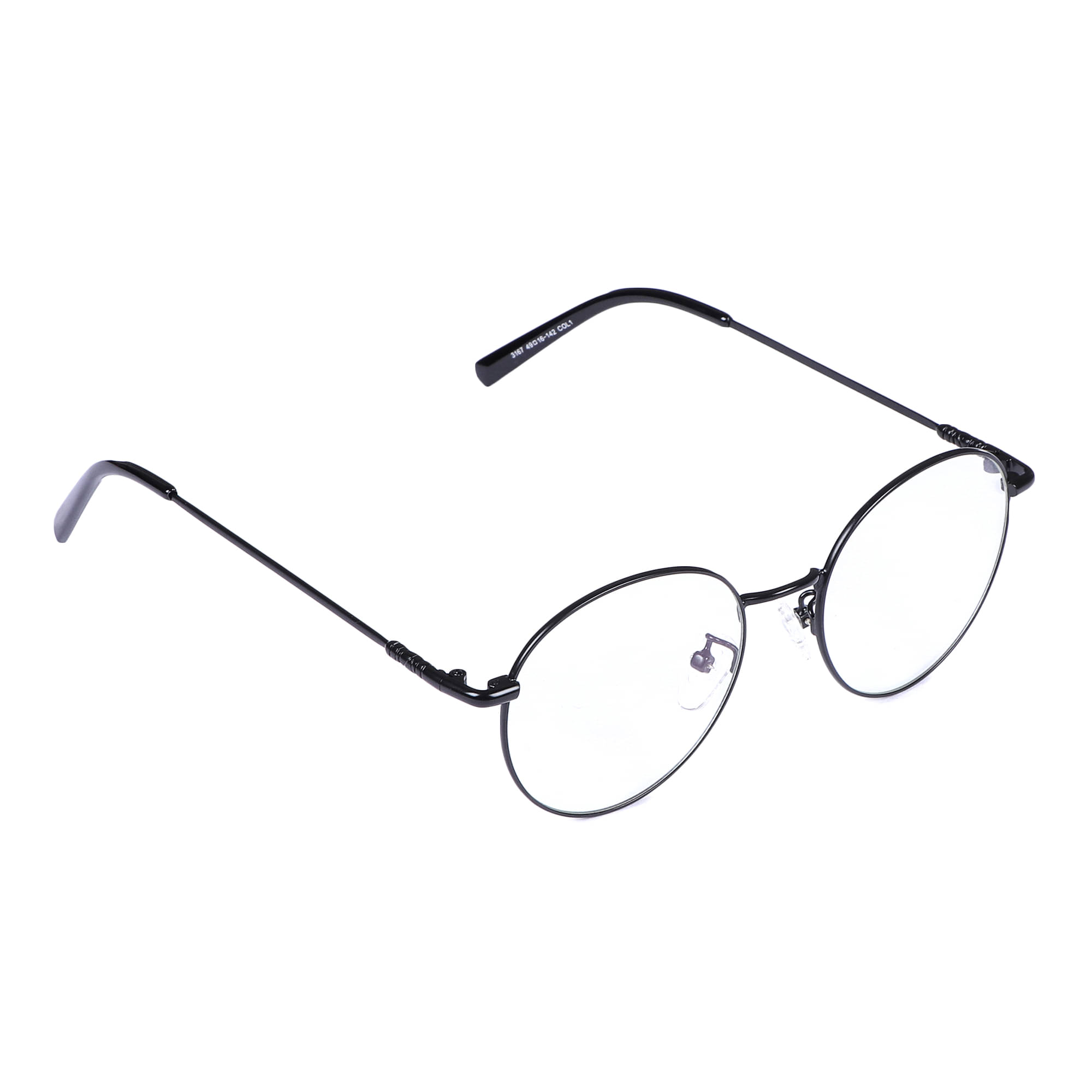     			Admire Black Full Rim Round Computer Glasses ( Pack of 1 )
