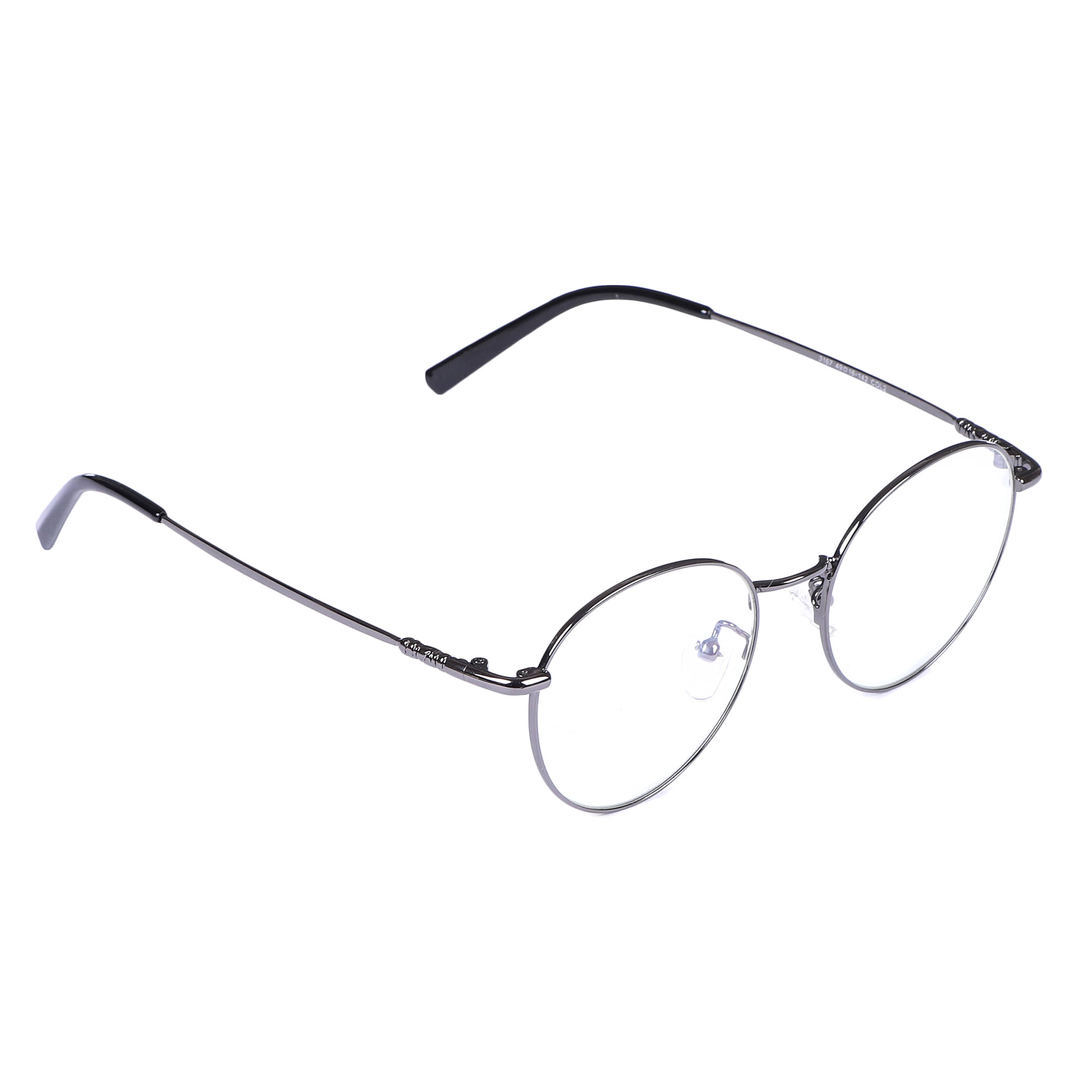     			Admire Grey Full Rim Round Computer Glasses ( Pack of 1 )