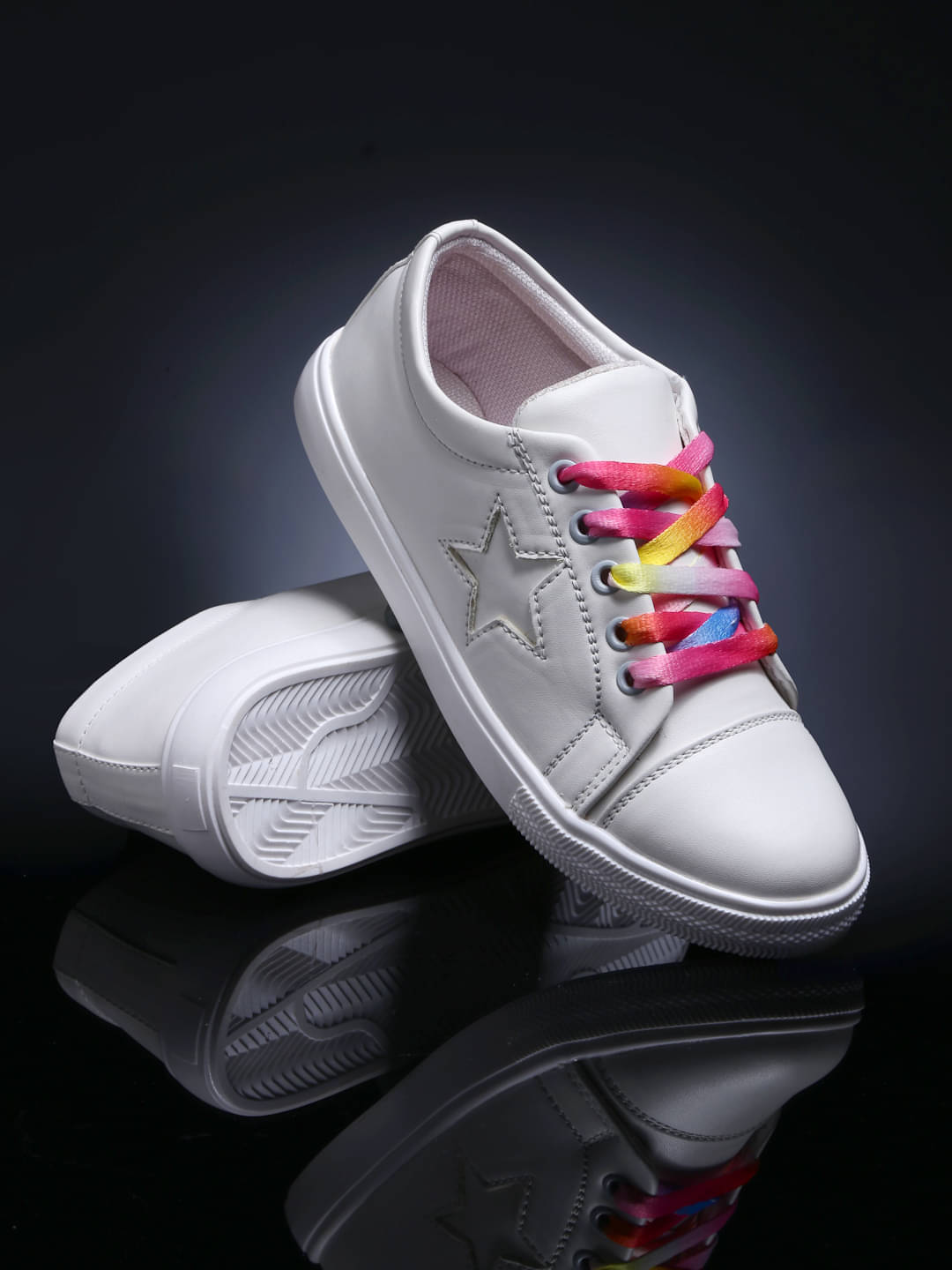     			Aroom Purple Women's Sneakers