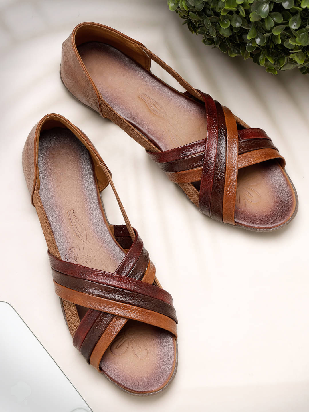 Aroom Tan Women's Flats Aroom Tan Women's Flats