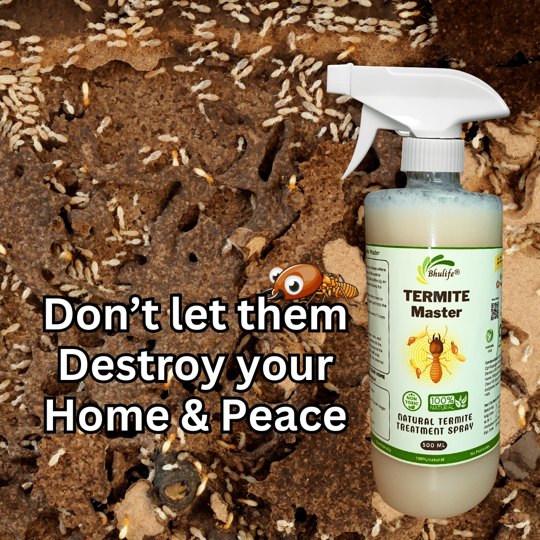 Bhulife Termite Spray Termite Repellent 500ML Bhulife Termite Spray Termite Repellent 500ML
