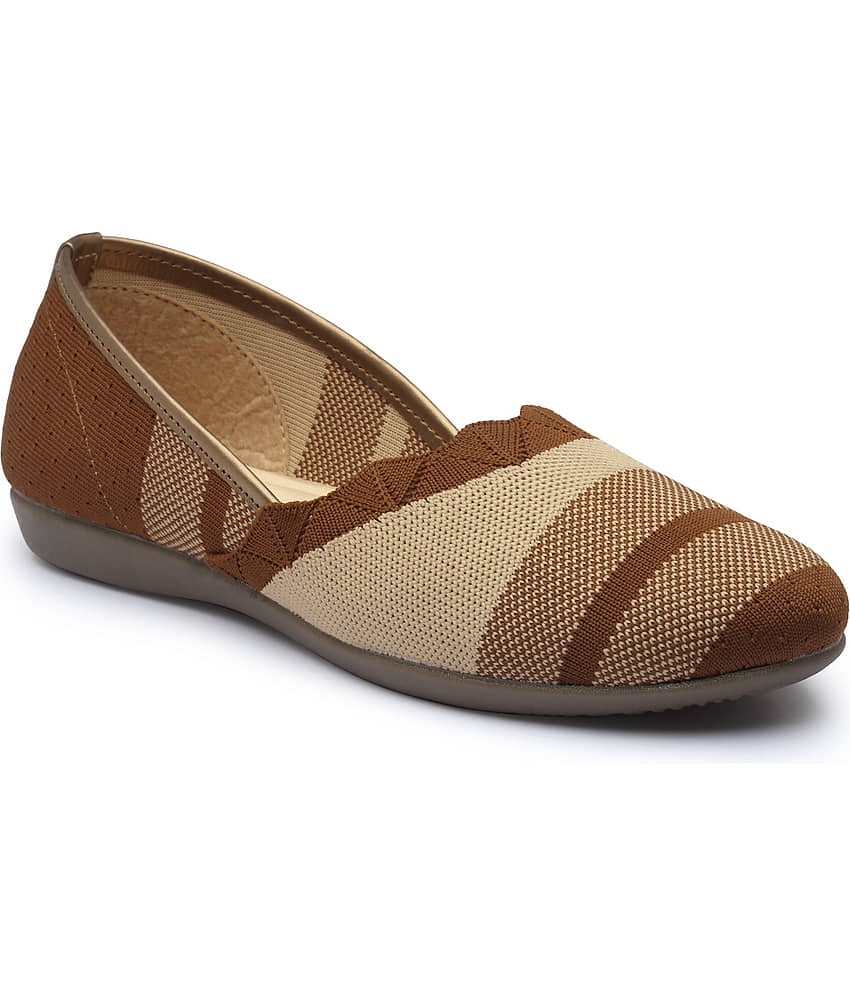 Carrito Brown Women's Casual Ballerinas - Casual Shoes | Buy online on ZillyBuy