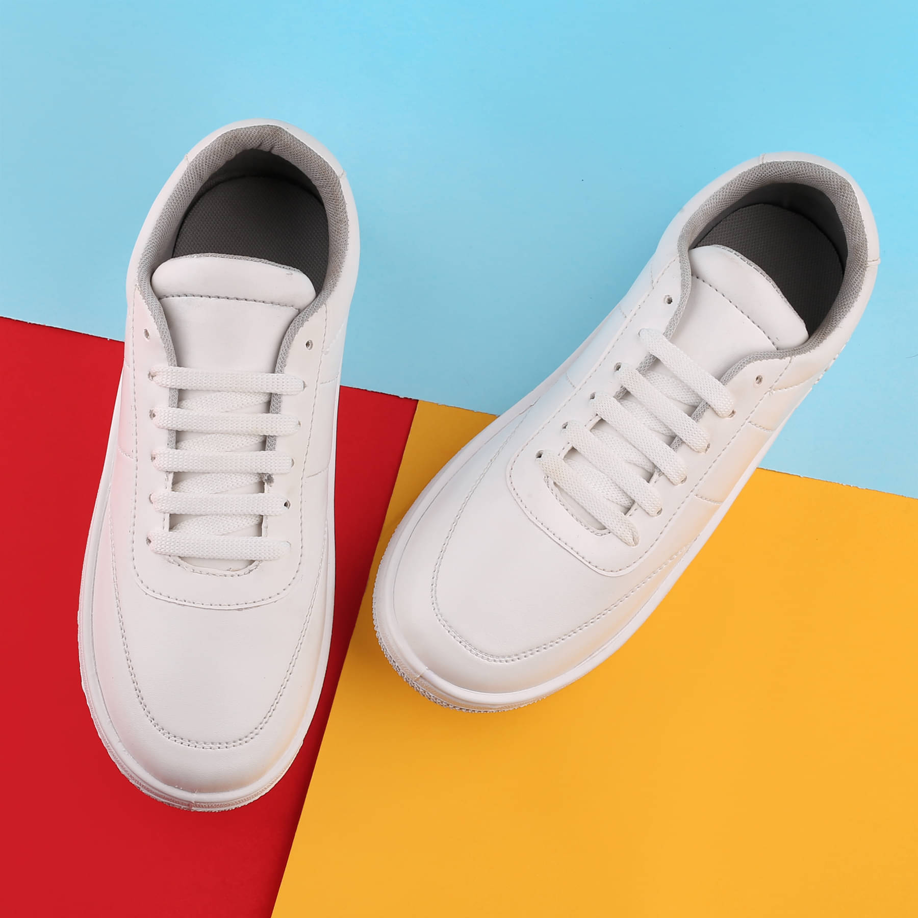     			Carrito White Women's Sneakers