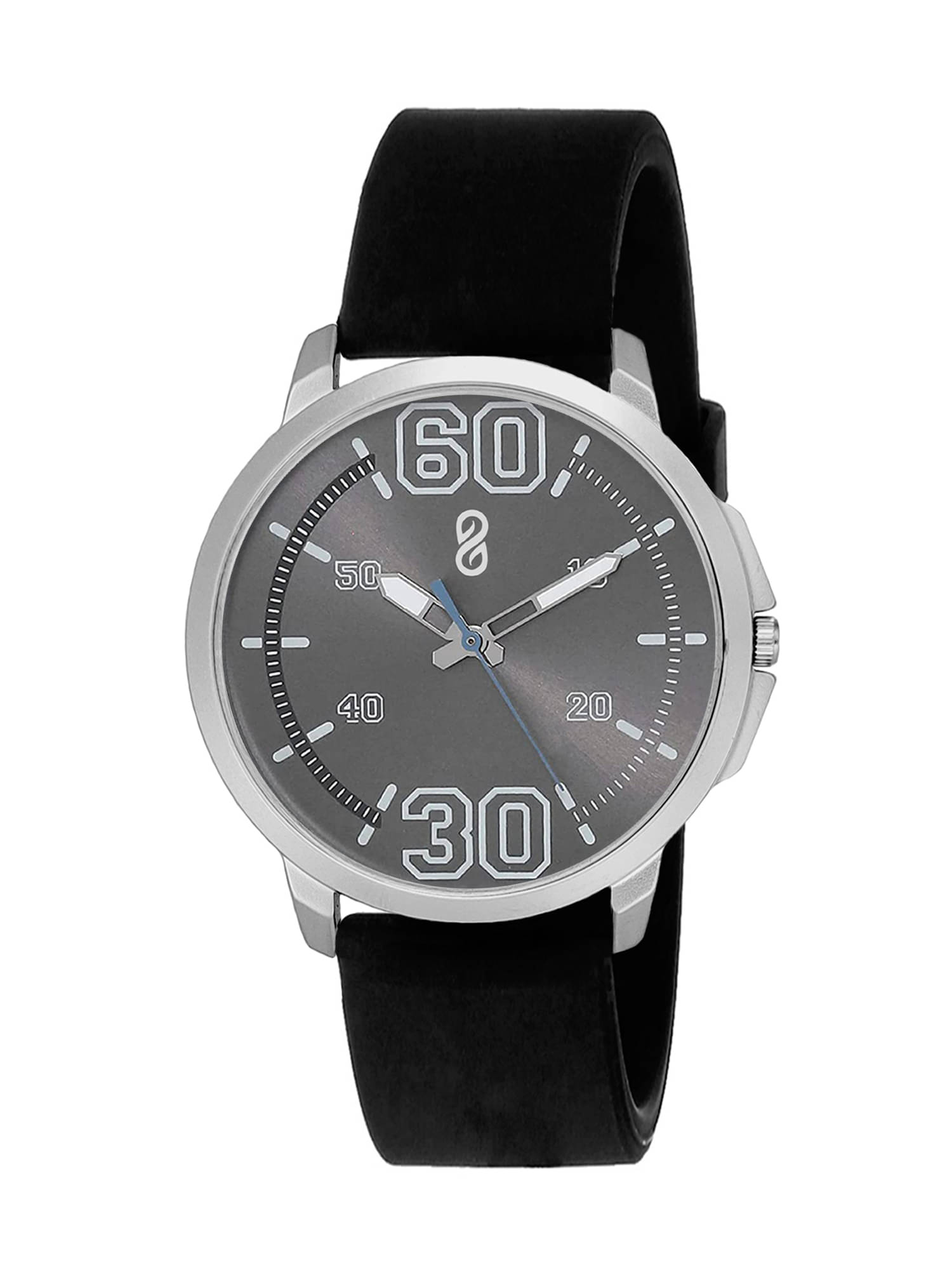     			DIGITRACK Black Silicon Analog Men's Watch