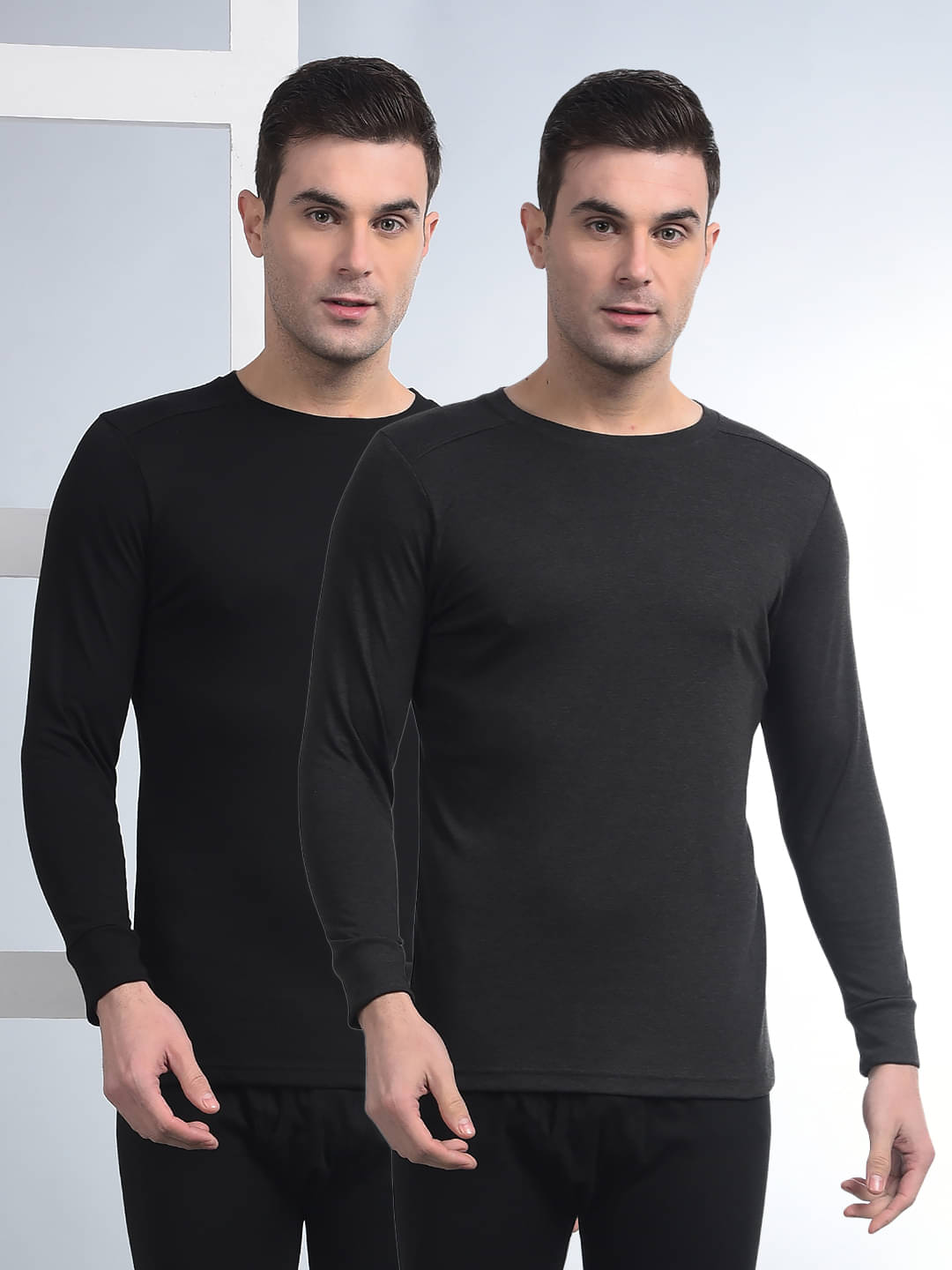 Force NXT Pack of 2 Cotton Blend Thermal Tops For Men's ( Multicolor )     			Force NXT Pack of 2 Cotton Blend Thermal Tops For Men's ( Multicolor )