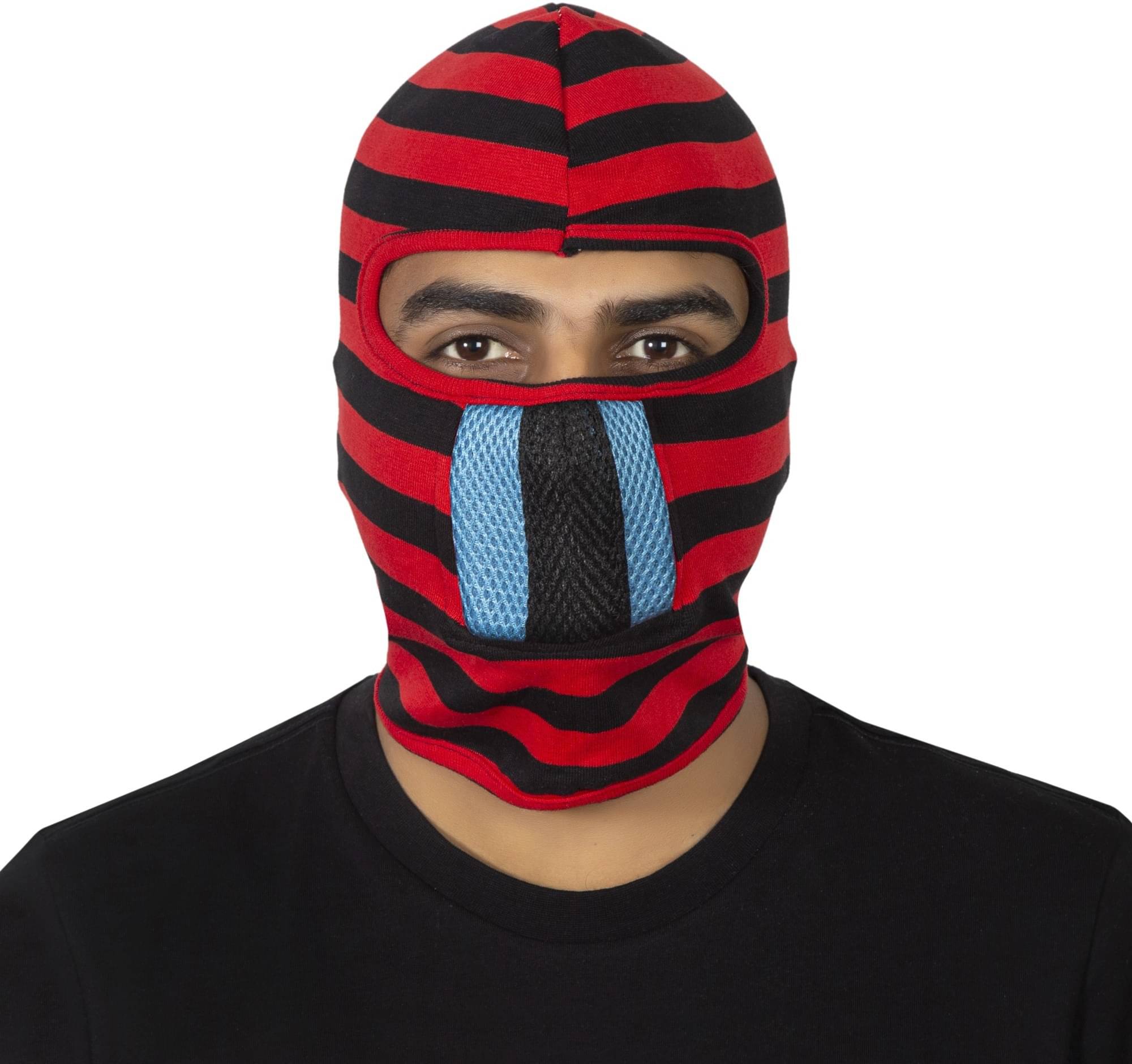 H-STORE Black Solid Cotton Face Cover H-STORE Black Solid Cotton Face Cover