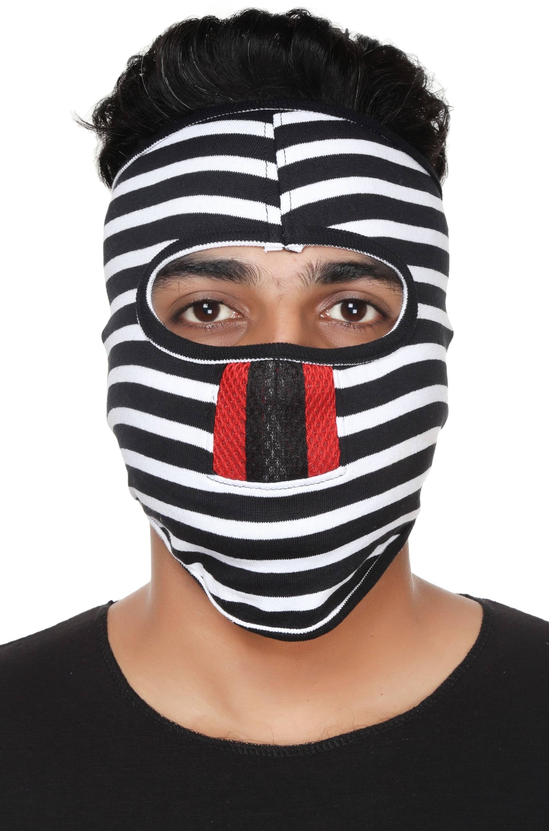 H-STORE Black Solid Cotton Face Cover     			H-STORE Black Solid Cotton Face Cover
