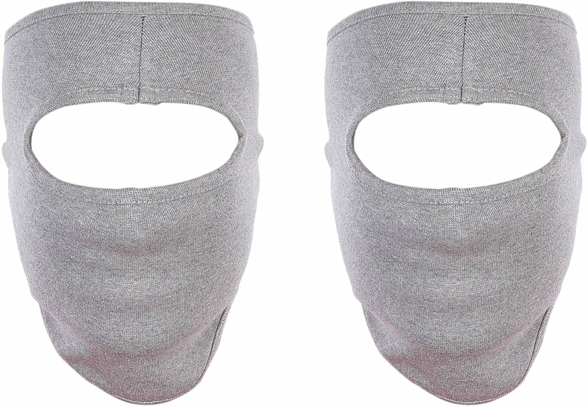 H-STORE Gray Solid Cotton Face Cover H-STORE Gray Solid Cotton Face Cover