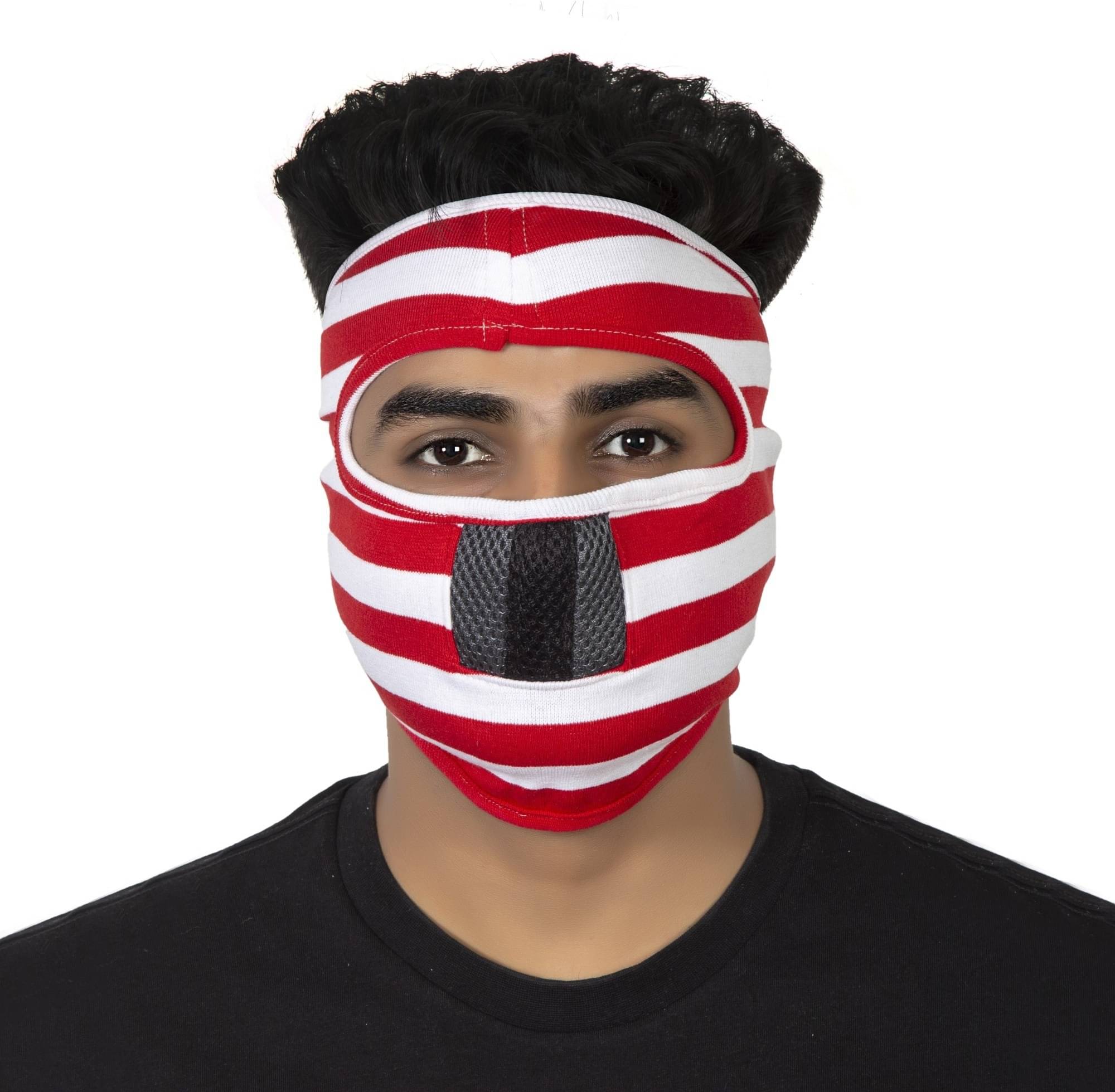 H-STORE Multi Color Solid Cotton Face Cover H-STORE Multi Color Solid Cotton Face Cover