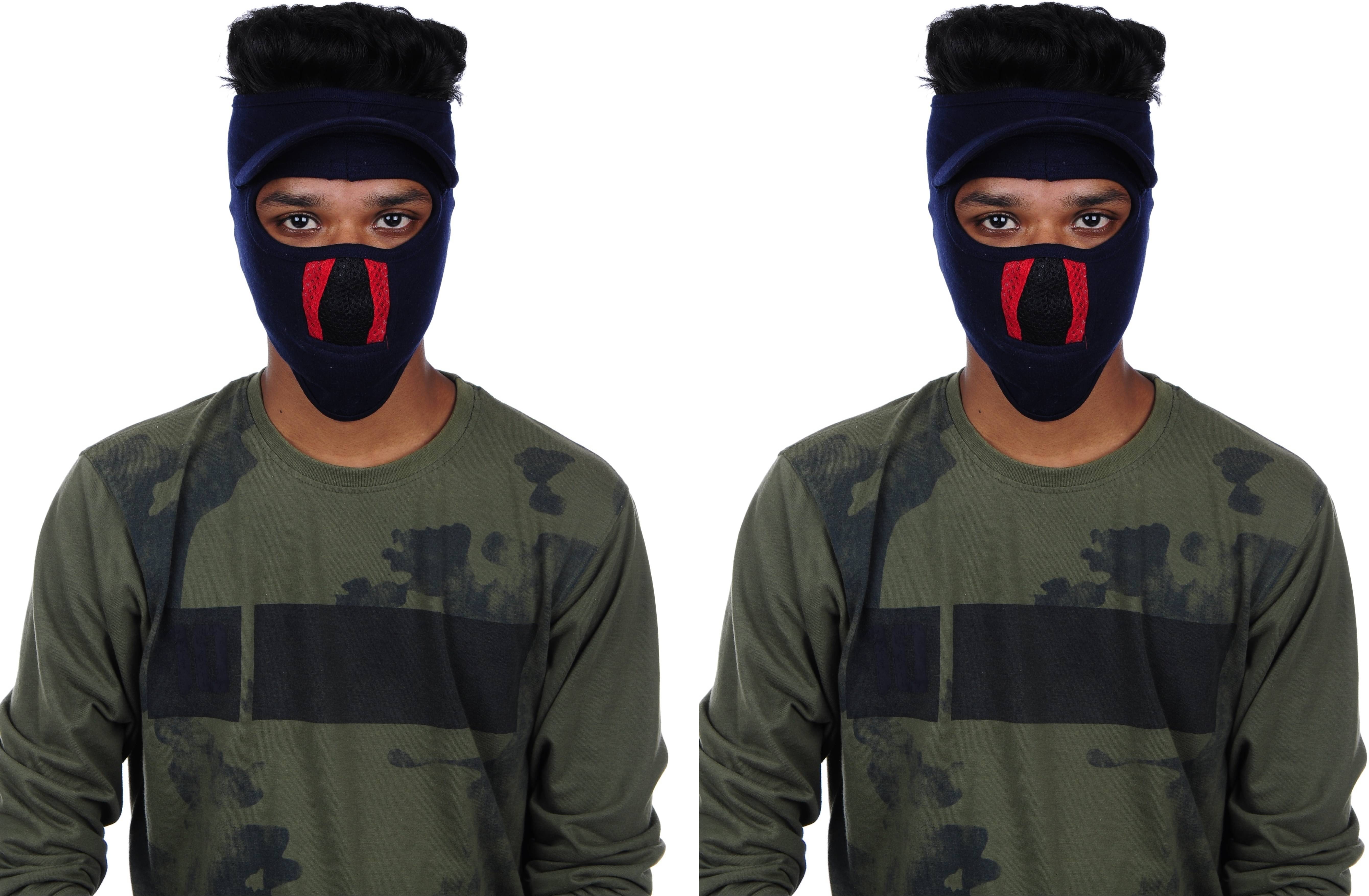 H-STORE Multi Color Solid Cotton Face Cover H-STORE Multi Color Solid Cotton Face Cover