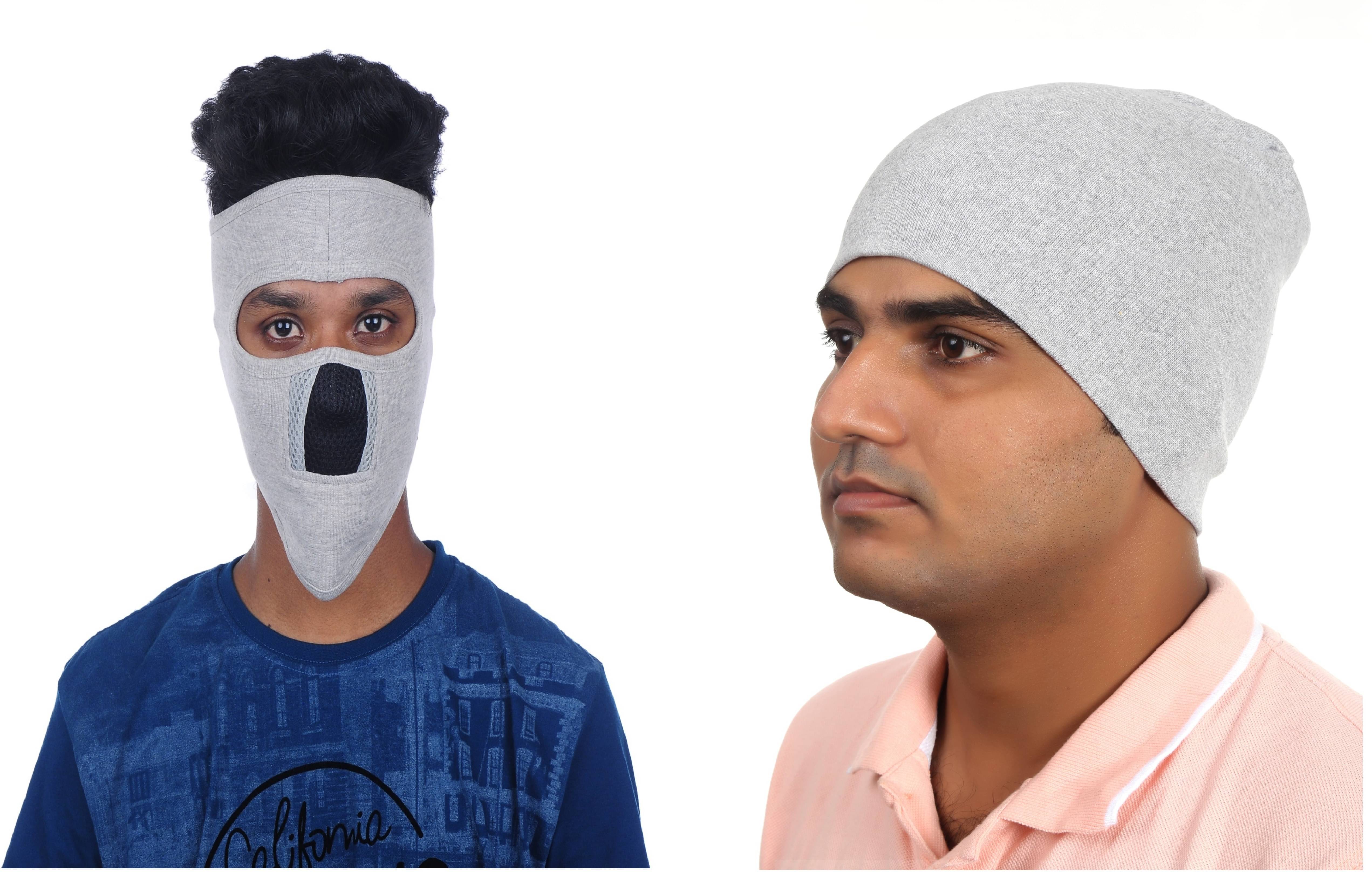 H-STORE Multi Color Solid Cotton Face Cover H-STORE Multi Color Solid Cotton Face Cover