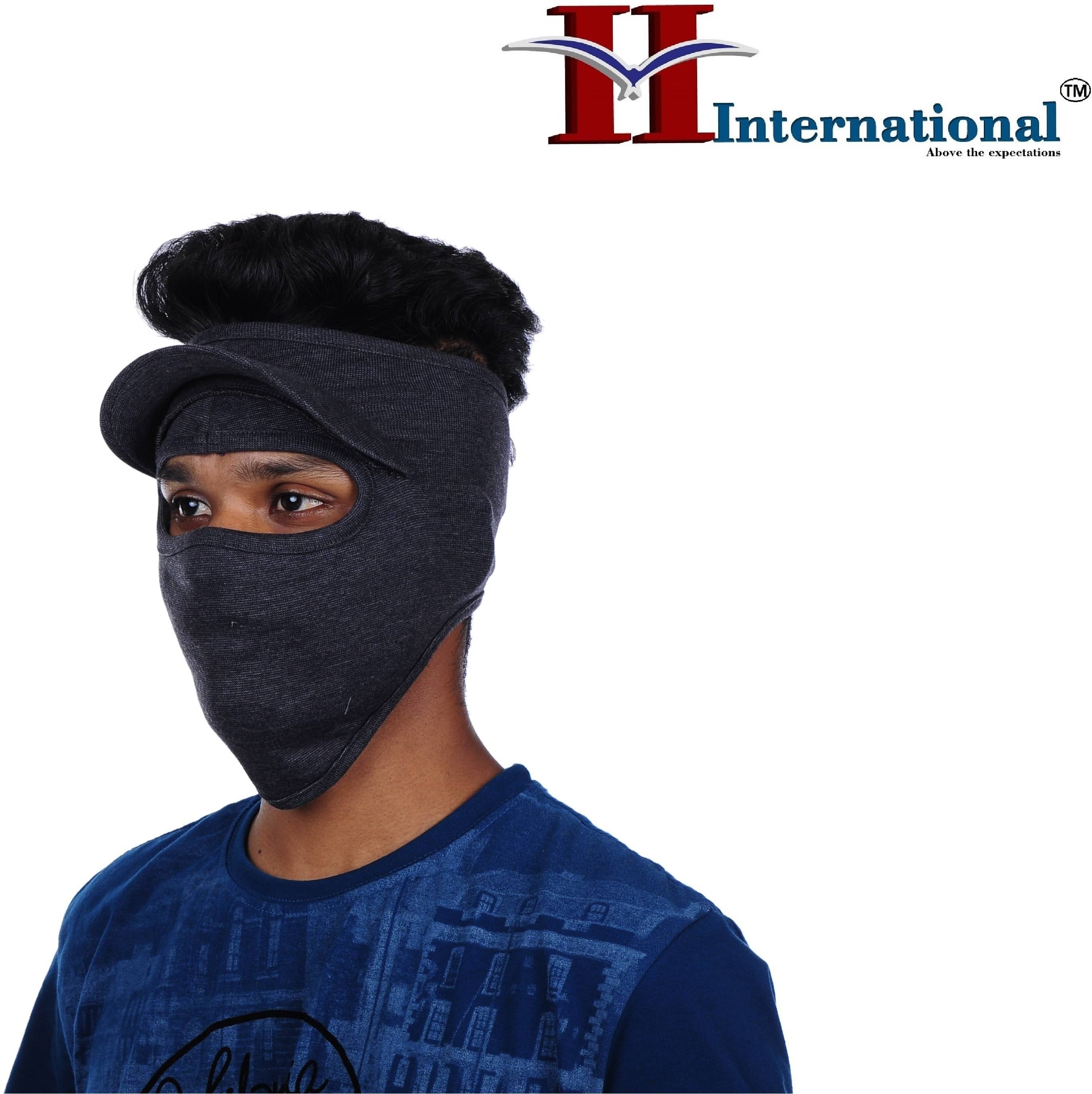     			H-STORE Multi Color Solid Cotton Face Cover