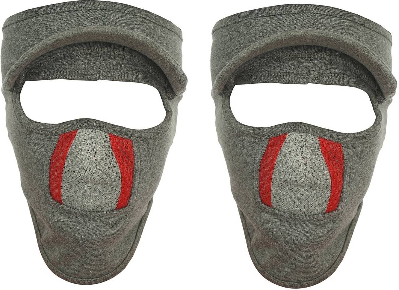     			H-STORE Multi Color Solid Cotton Face Cover
