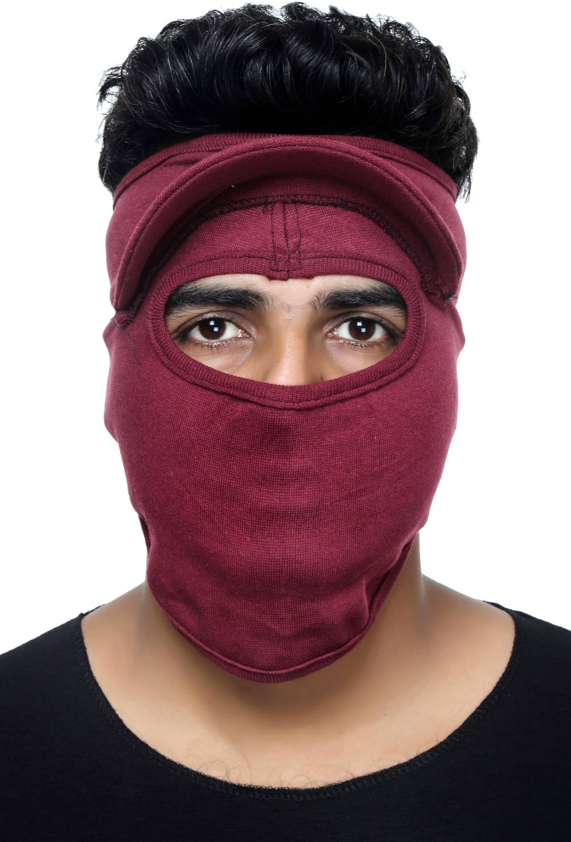 H-STORE White Solid Cotton Face Cover H-STORE White Solid Cotton Face Cover