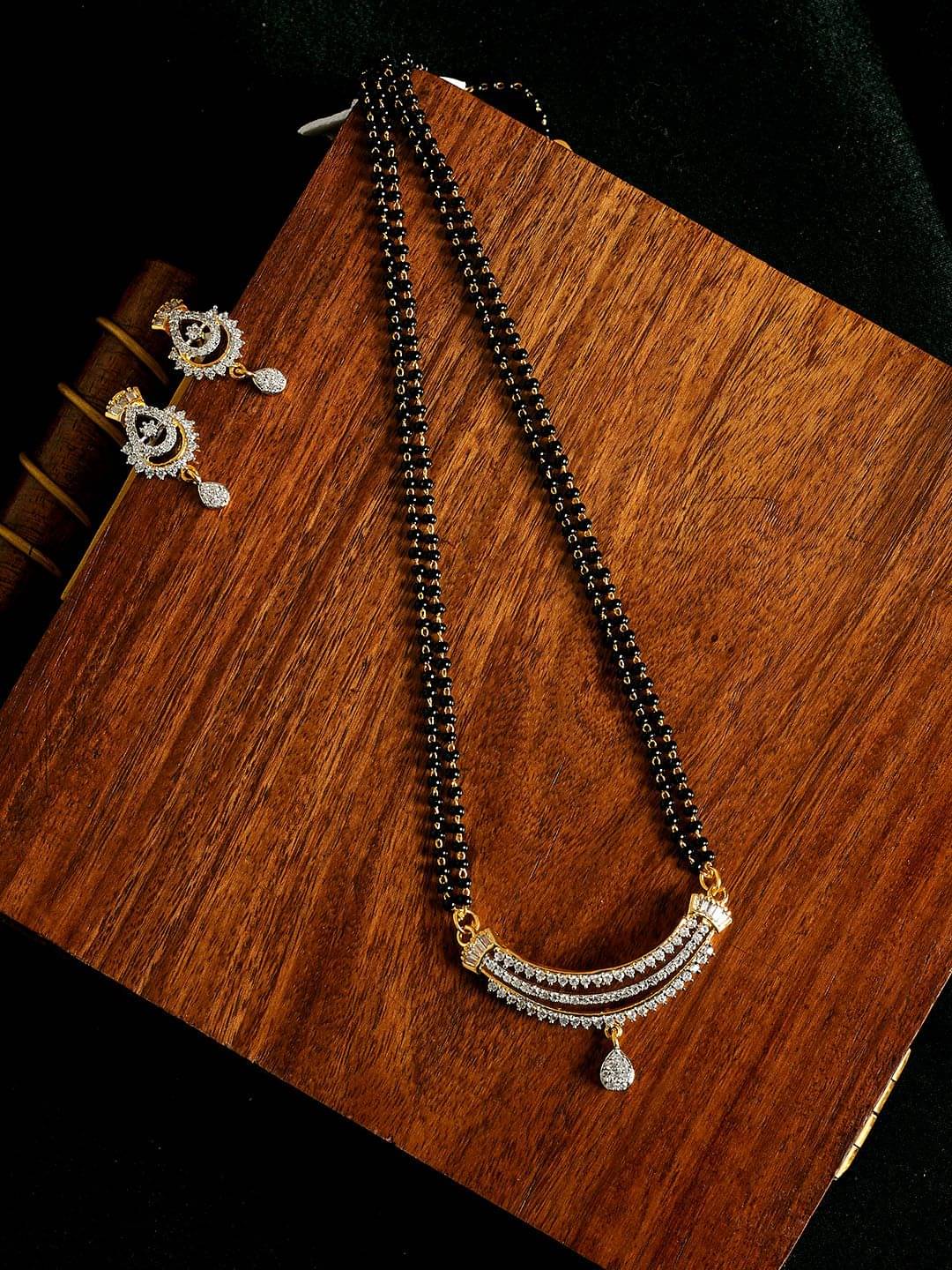 Harsha Creation Silver Mangalsutra Set ( Pack of 1 ) Harsha Creation Silver Mangalsutra Set ( Pack of 1 )