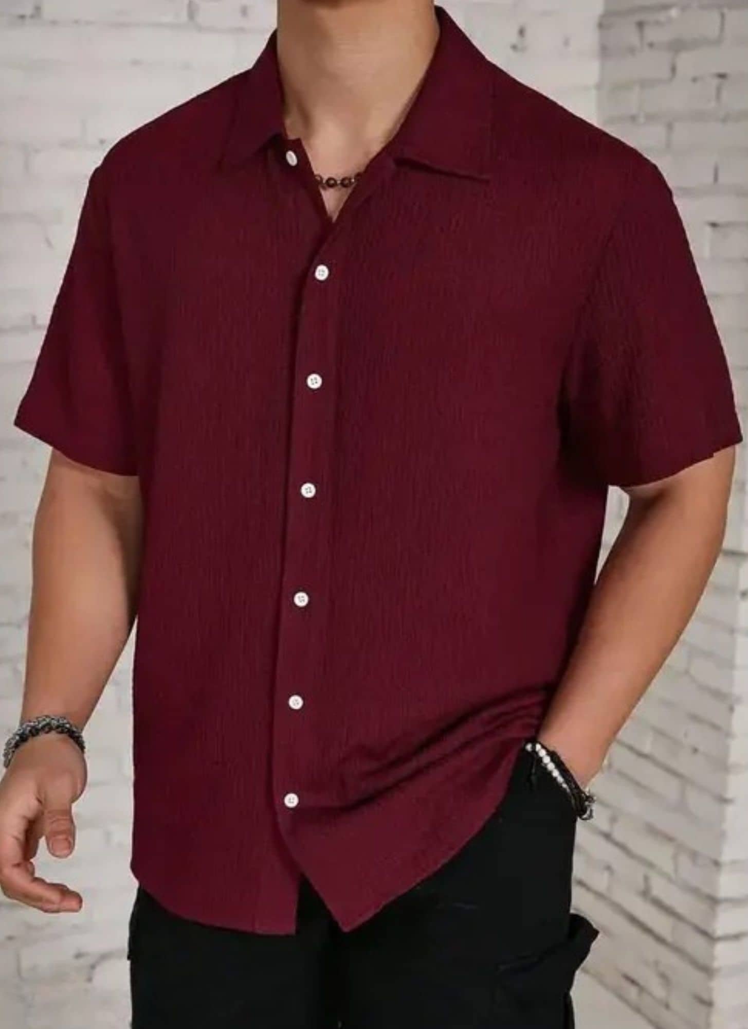 Hitarth Fashion Cotton Blend Regular Fit Half Sleeves Men's Formal Shirt - Green ( Pack of 1 )
