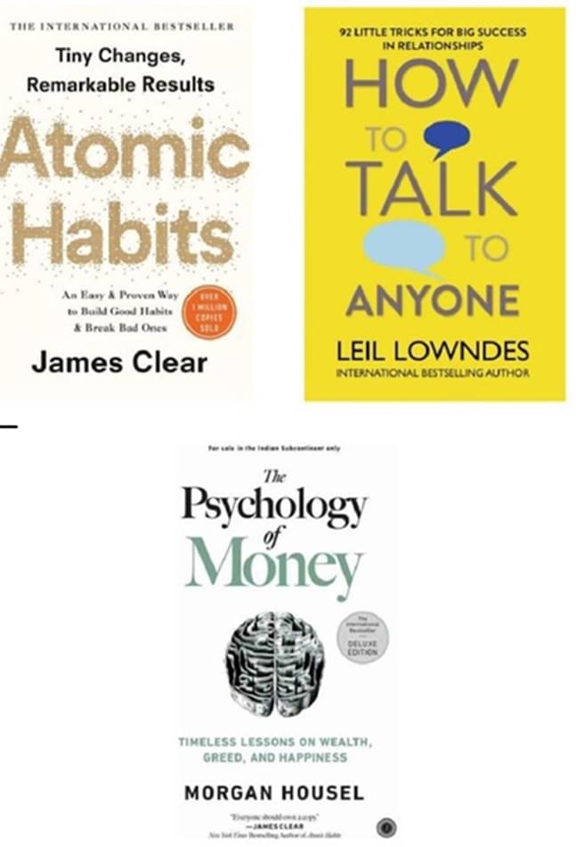 How to Talk to Anyone & Atomic Habits & The Psychology of Money How to Talk to Anyone & Atomic Habits & The Psychology of Money