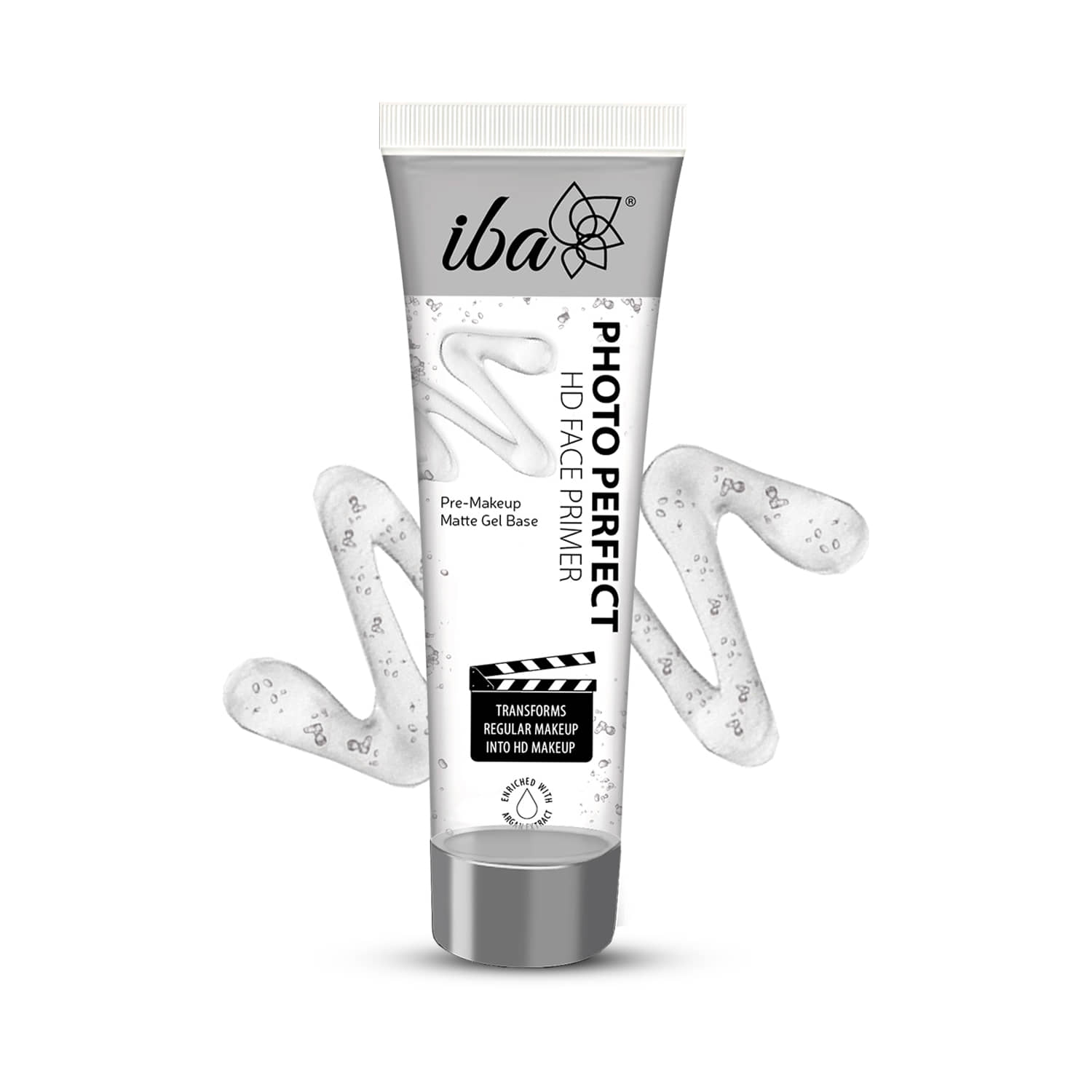 Iba Photo Perfect Hd Face Primer, Transparent, 35g , Matte Gel Base , Fills Pores & Fine Lines, (Pack of 1)