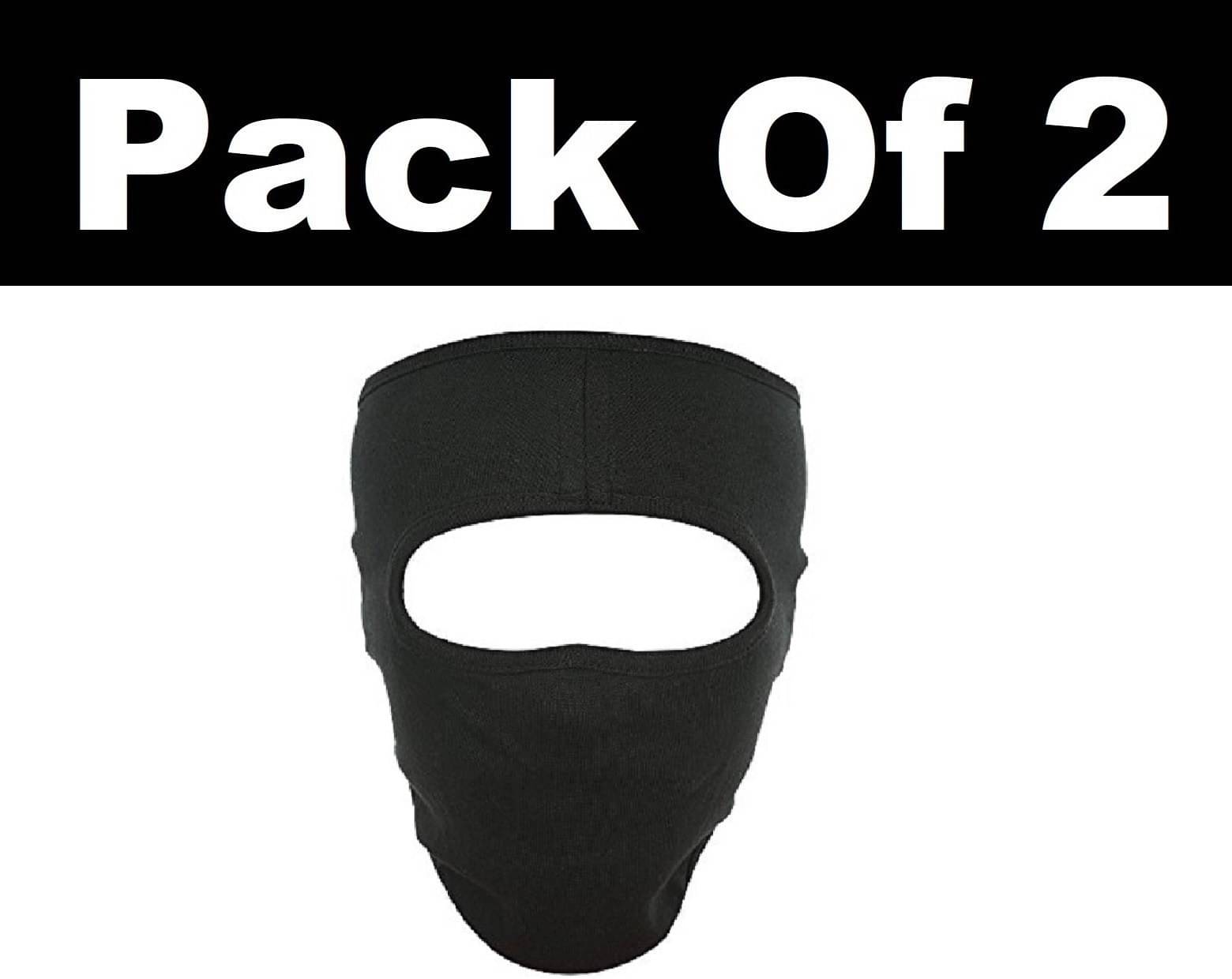 Im unique Black Solid Cotton Face Cover     			Im unique Black Solid Cotton Face Cover