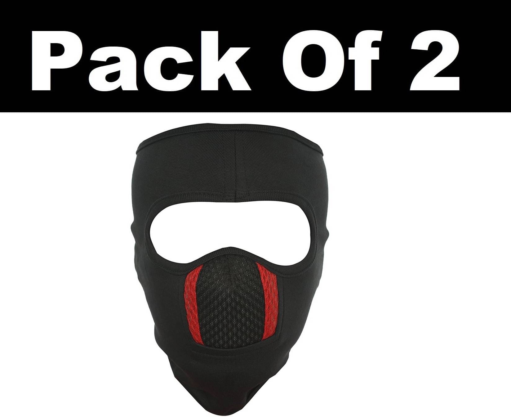     			Im unique Black Solid Cotton Face Cover