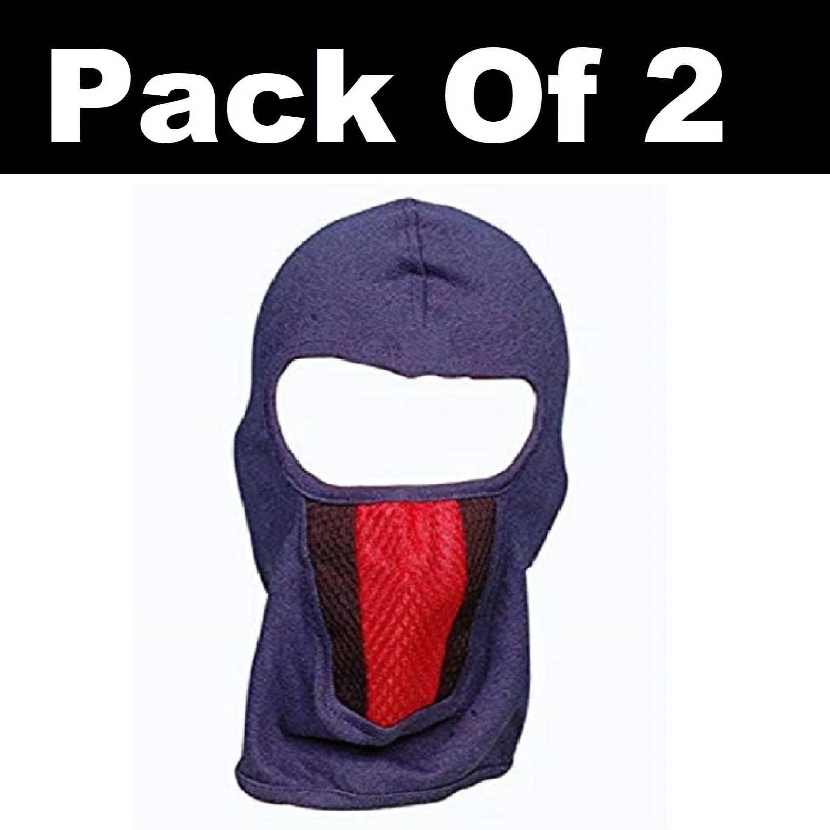     			Im unique Blue Solid Cotton Face Cover
