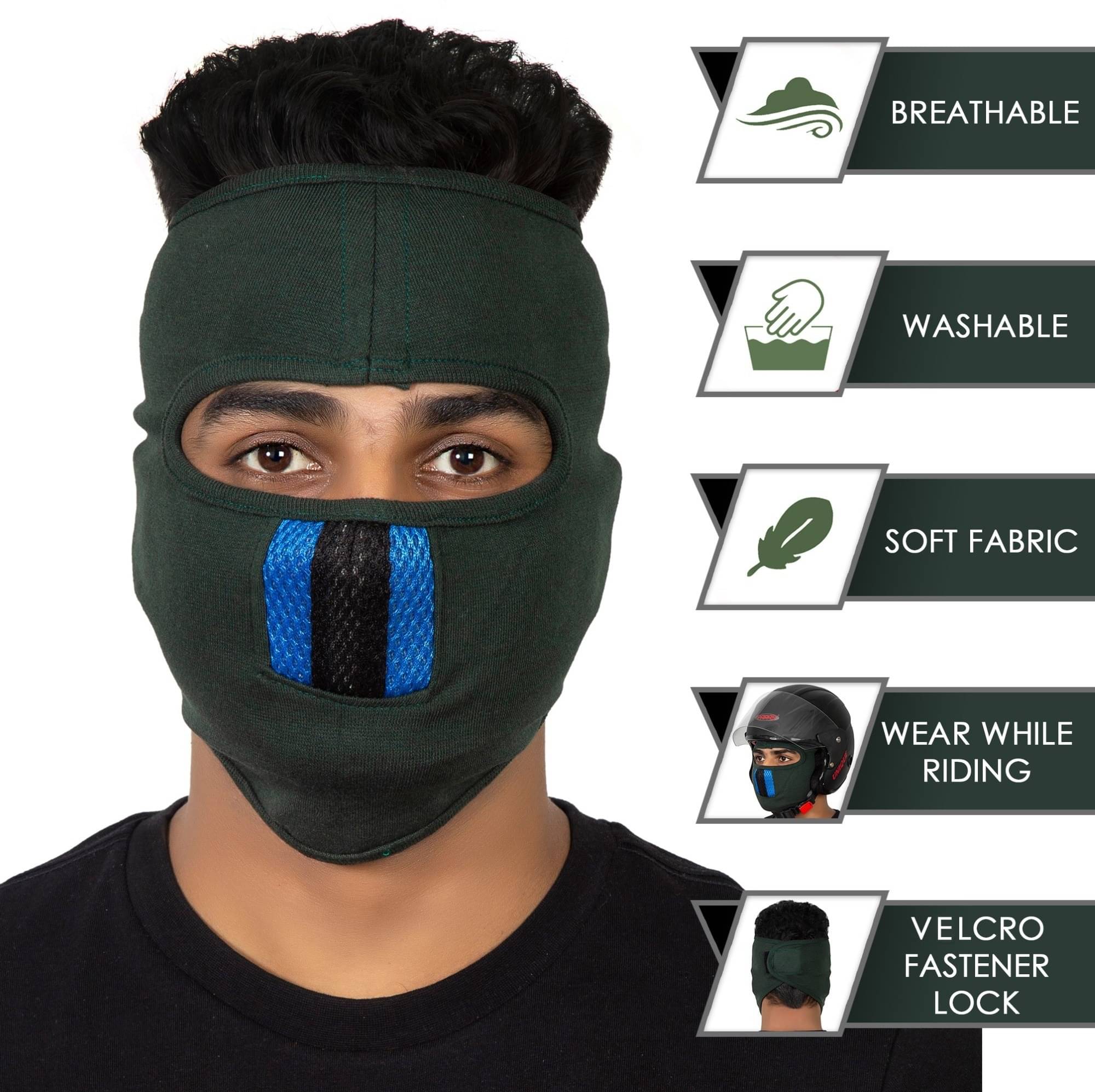 Im unique Multi Color Solid Cotton Face Cover Im unique Multi Color Solid Cotton Face Cover