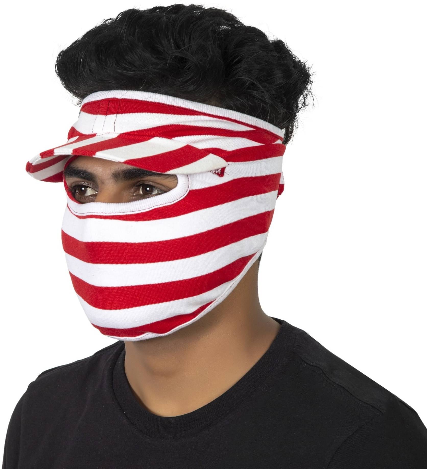     			Im unique Multi Color Solid Cotton Face Cover