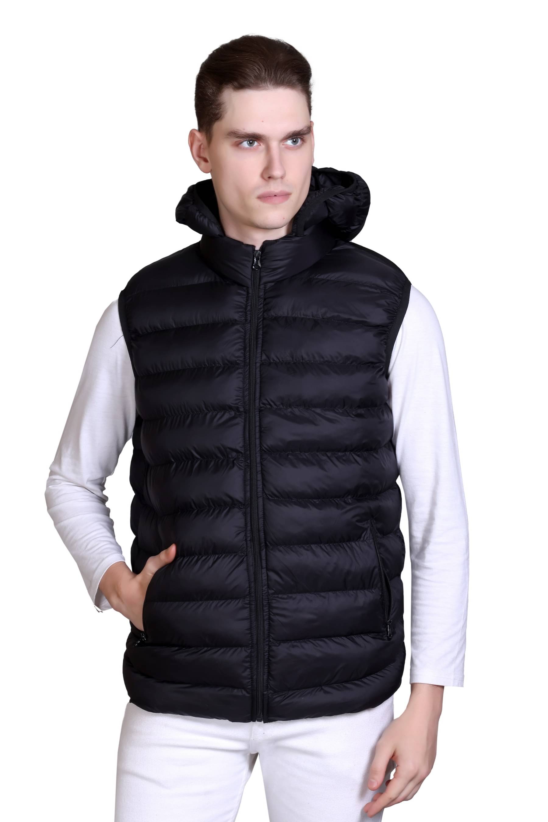 KAZZ Nylon Men's Quilted & Bomber Jacket - Black ( Pack of 1 ) KAZZ Nylon Men's Quilted & Bomber Jacket - Black ( Pack of 1 )