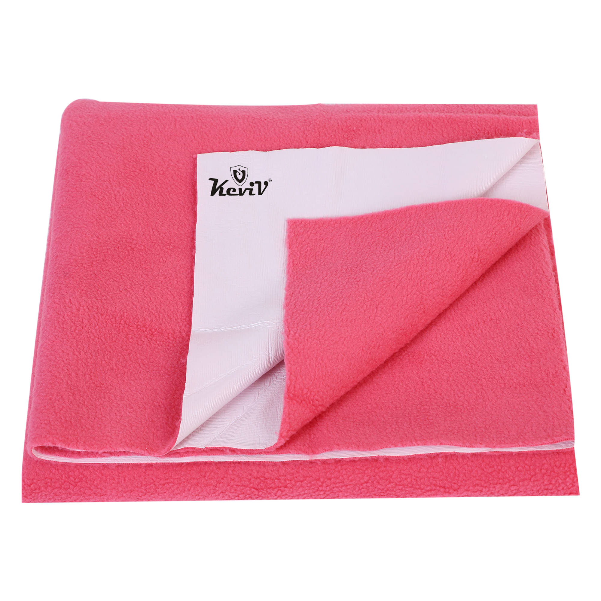     			Keviv Pink Laminated Bed Protector Sheet ( Pack of 1 )