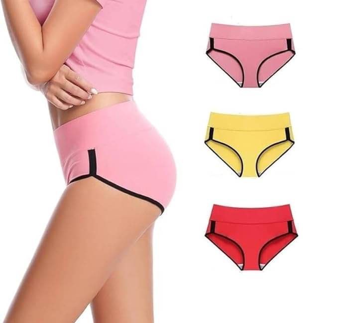 Louis Craft Pack of 3 Cotton Hipster For Women ( Multicolor5 ) Louis Craft Pack of 3 Cotton Hipster For Women ( Multicolor5 )