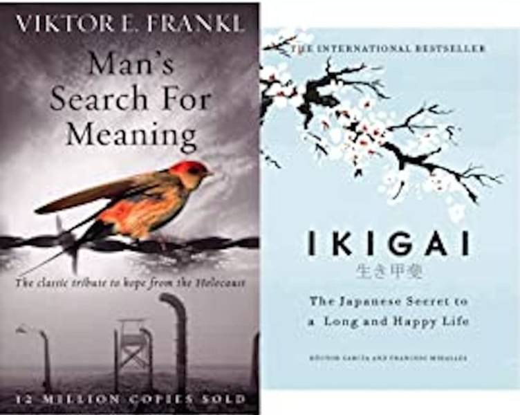     			Man's Search for Meaning+Ikigai(Set of 2books)