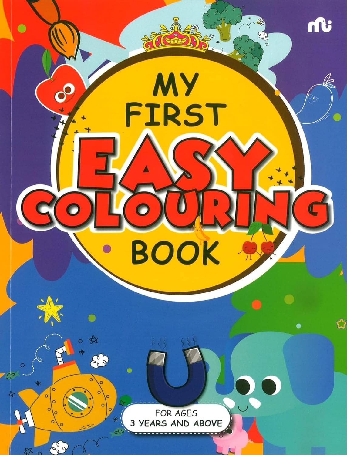     			My First Easy Colouring Book