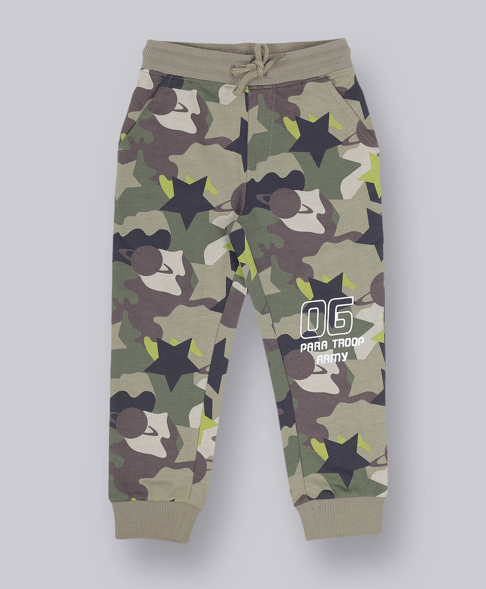     			PLUM TREE Pack of 1 Boys Cotton Trackpant ( Khaki )