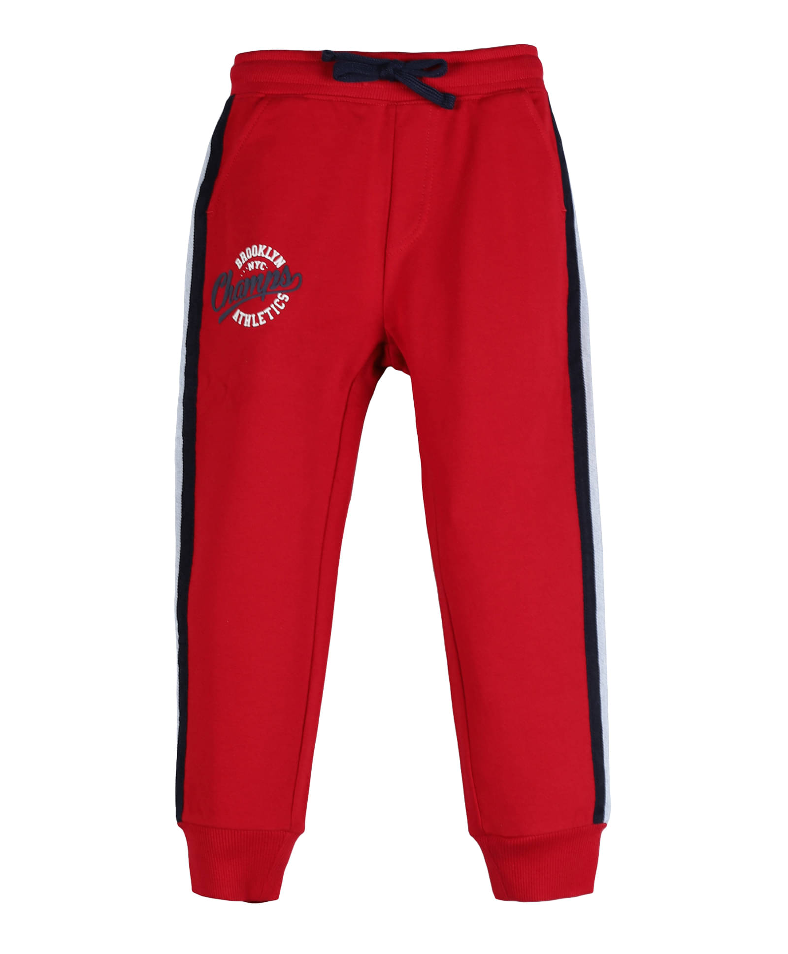     			PLUM TREE Pack of 1 Boys Cotton Trackpant ( Red )
