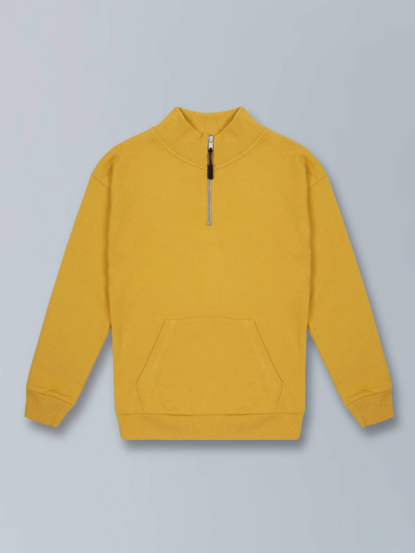     			PLUM TREE Pack of 1 Boys Cotton Sweatshirt ( Yellow )