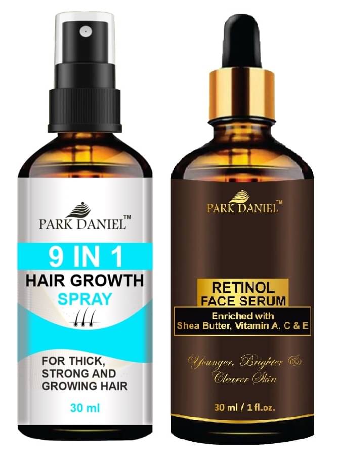     			Park Daniel Hair SprayFace Serum Hair Serum 30 mL Pack of 2