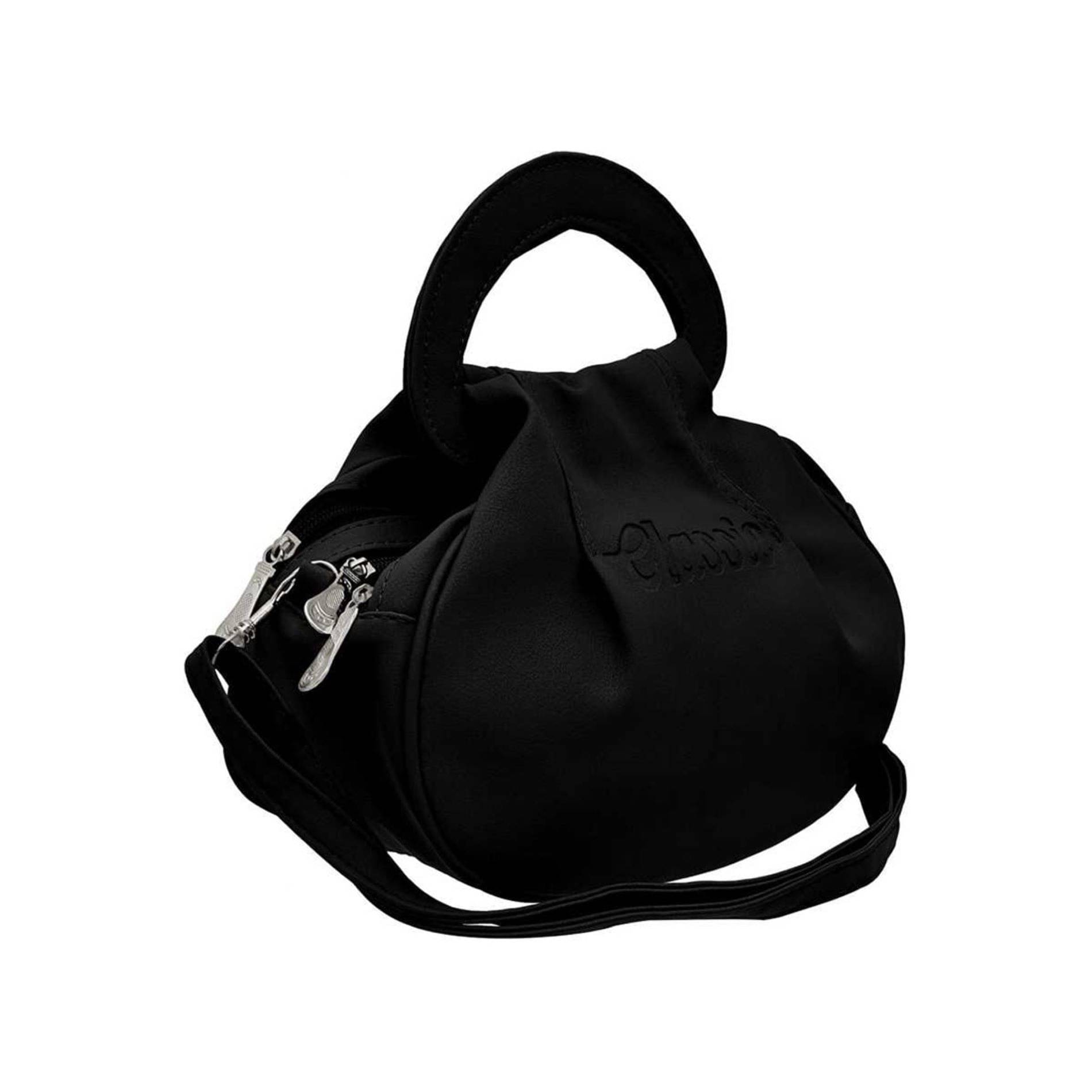     			Raez Sling Bag Rexin Set of 1 ( Black )