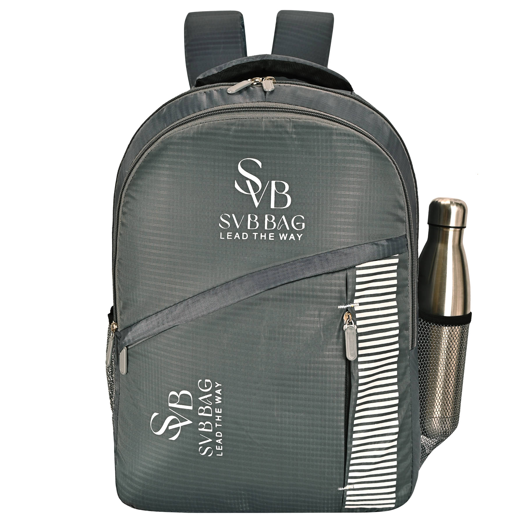     			SVB BAG 35 Ltrs Polyester Backpack *For Men & Women ( Grey )
