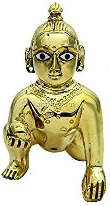     			Shri Astha Vinayak Brass Laddu Gopal Idol ( 6 cm )