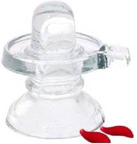     			Shri Astha Vinayak Crystal Shivling Idol ( 5 cm )