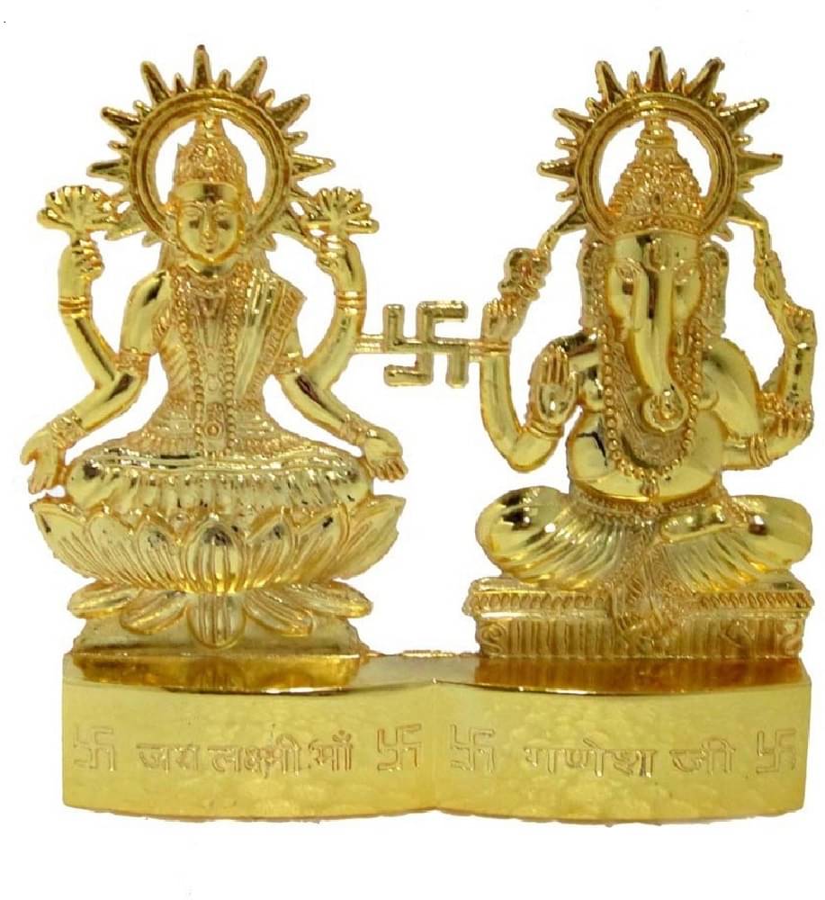     			Shri Astha Vinayak Iron Laxmi Ganesh Idol ( 4 cm )