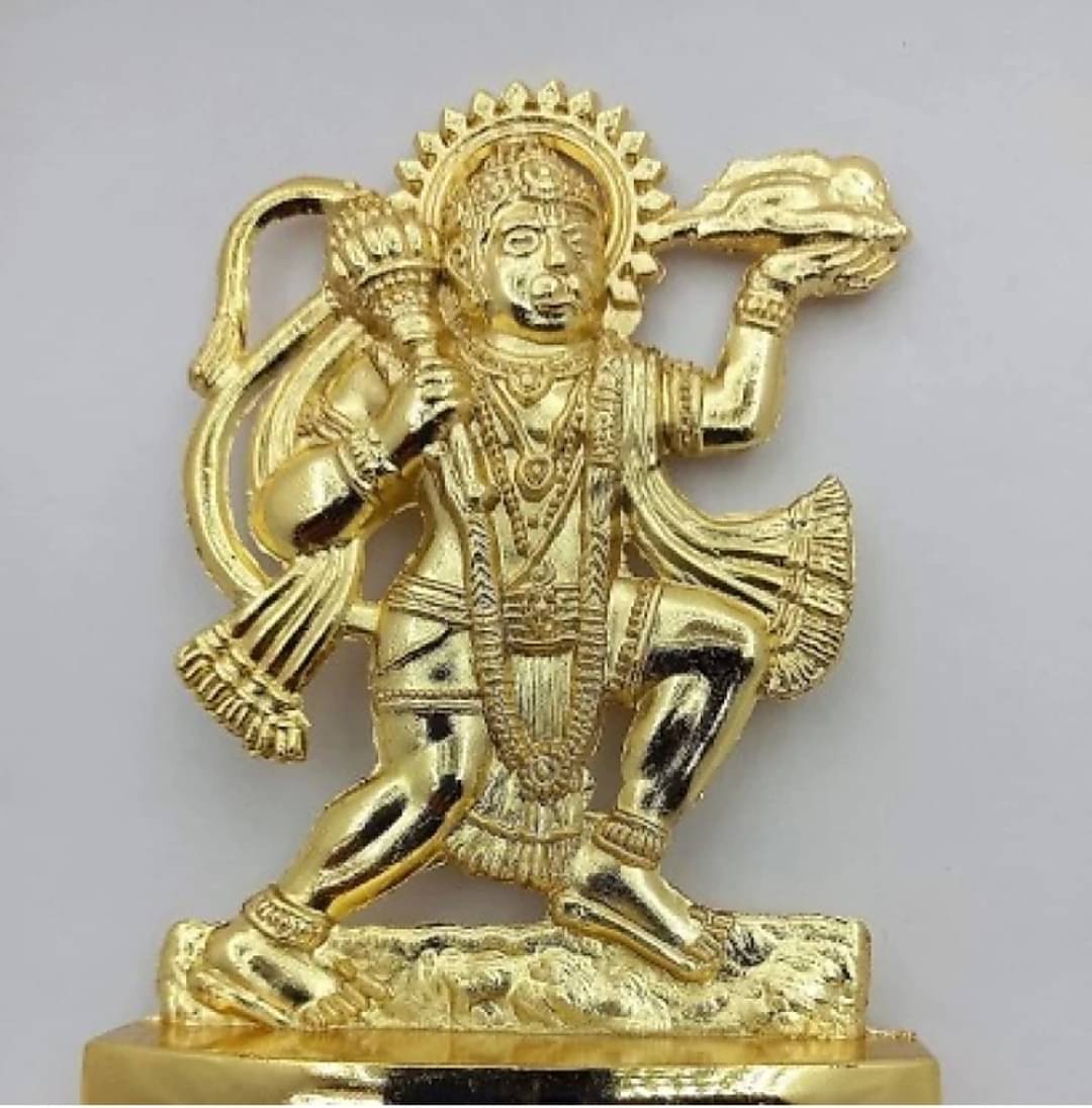     			Shri Astha Vinayak Iron Lord Hanuman Idol ( 3 cm )