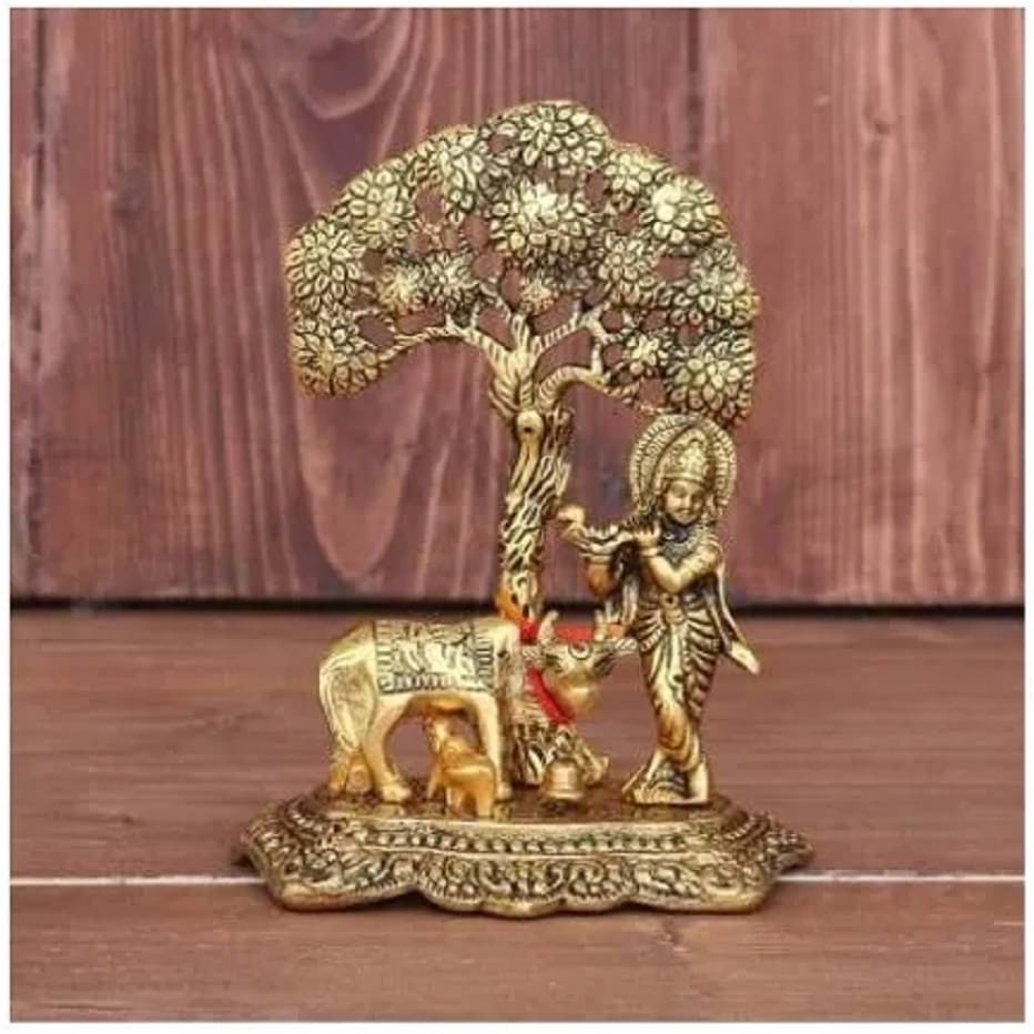     			Shri Astha Vinayak Iron Lord Krishna Idol ( 8 cm )