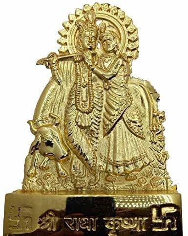     			Shri Astha Vinayak Iron Radha Krishna Idol ( 4 cm )
