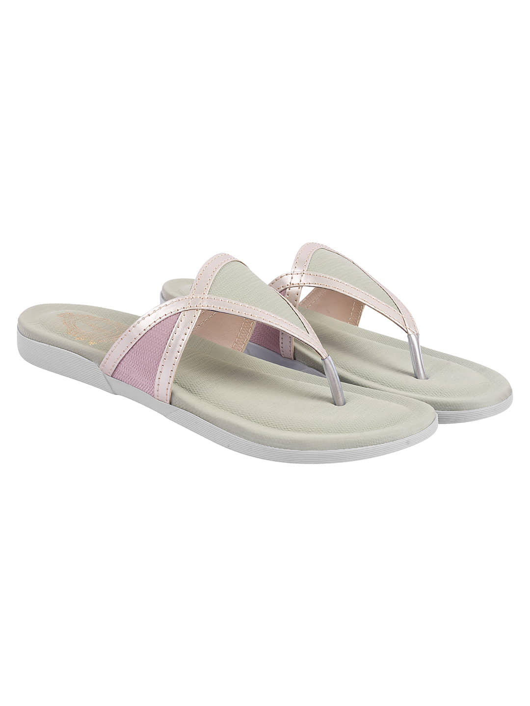 Stylestry Green Women's Flats