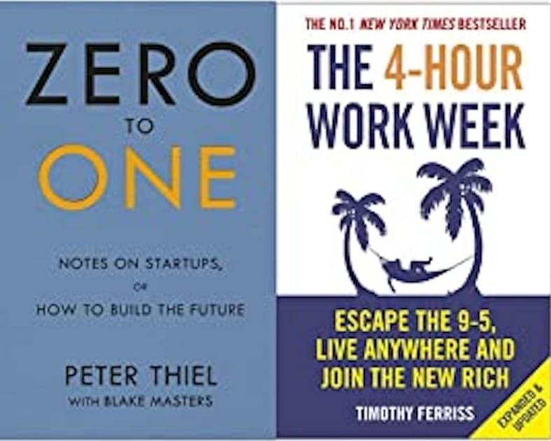     			The 4-Hour Work Week + Zero to One