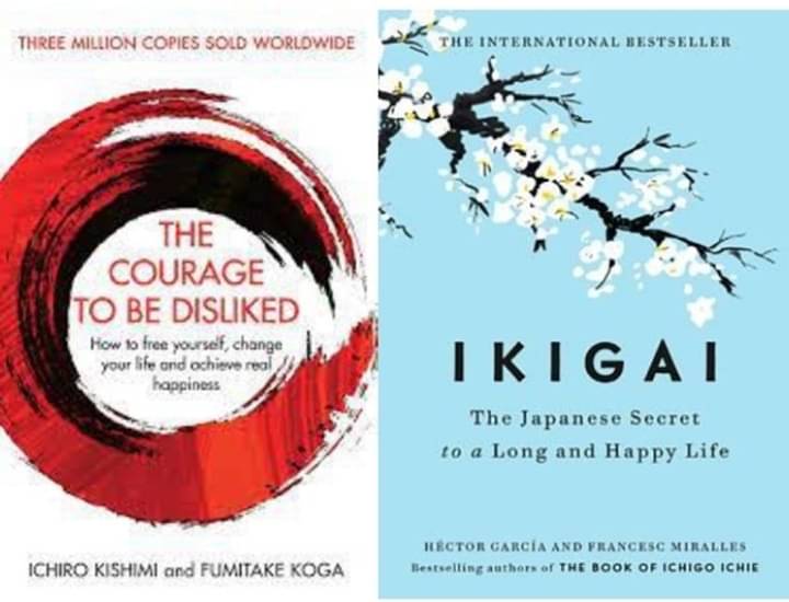     			The Courage To Be Disliked & Ikigai