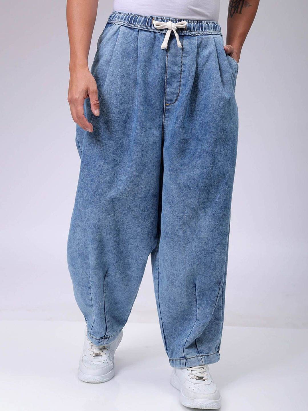     			The Indian Garage Co. Basic Men's Jeans - Light Blue ( Pack of 1 )