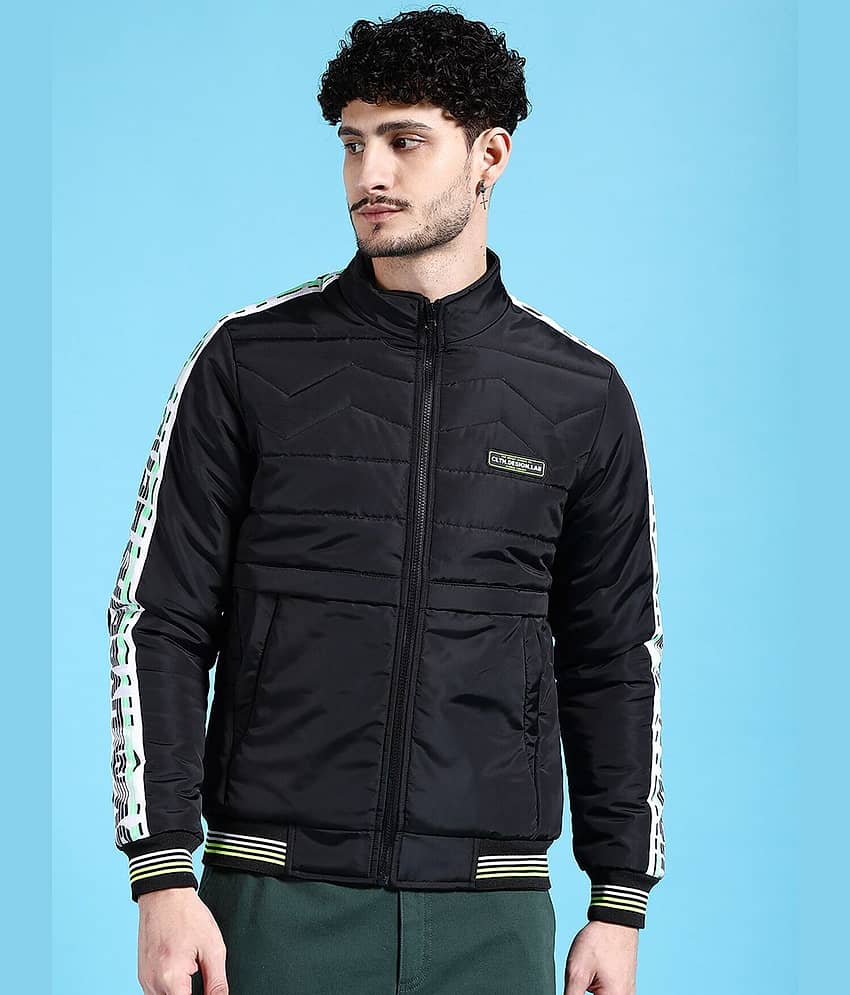 The Indian Garage Co. Polyester Men's Puffer Jacket - Black ( Pack of 1 ) - Jackets & Coats | Buy online on ZillyBuy