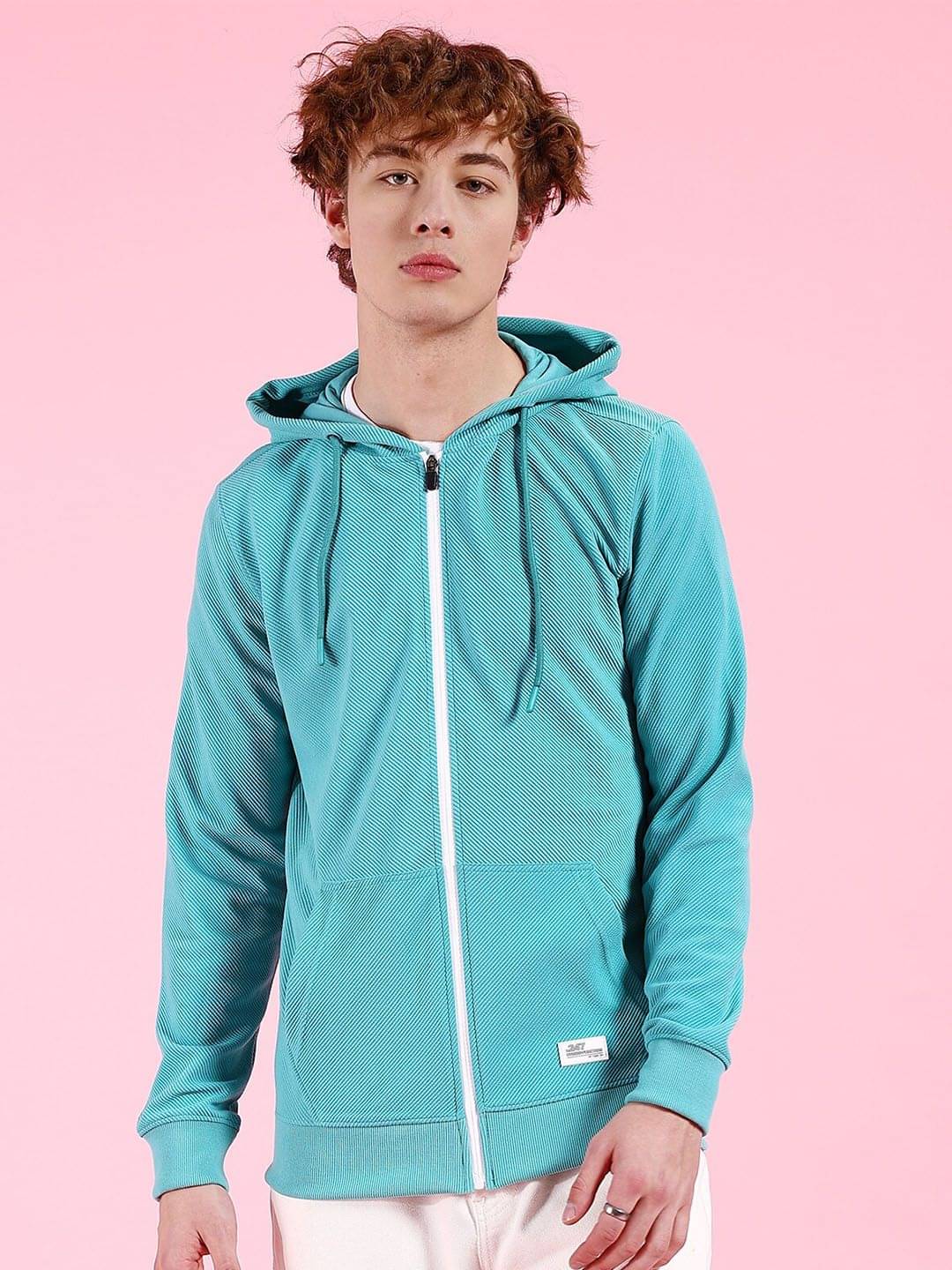 The Indian Garage Co. Polyester Hooded Men's Sweatshirt - Green ( Pack of 1 ) The Indian Garage Co. Polyester Hooded Men's Sweatshirt - Green ( Pack of 1 )